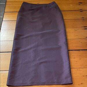 Elegant Women's Pencil Skirt in Dark Purple